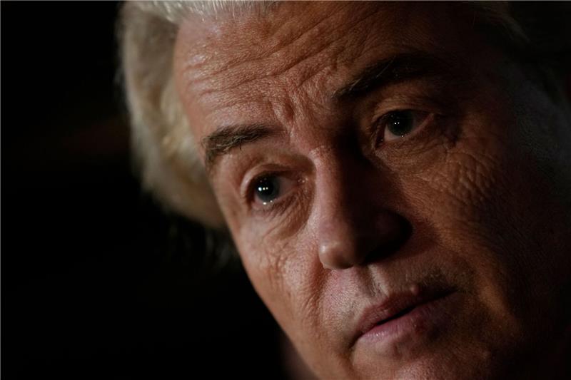 Hatte die Parlamentswahl im Oktober überraschend klar gewonnen: Geert Wilders.