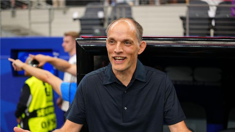Hatte nach Englands Startsieg gut lachen: Thomas Tuchel.
