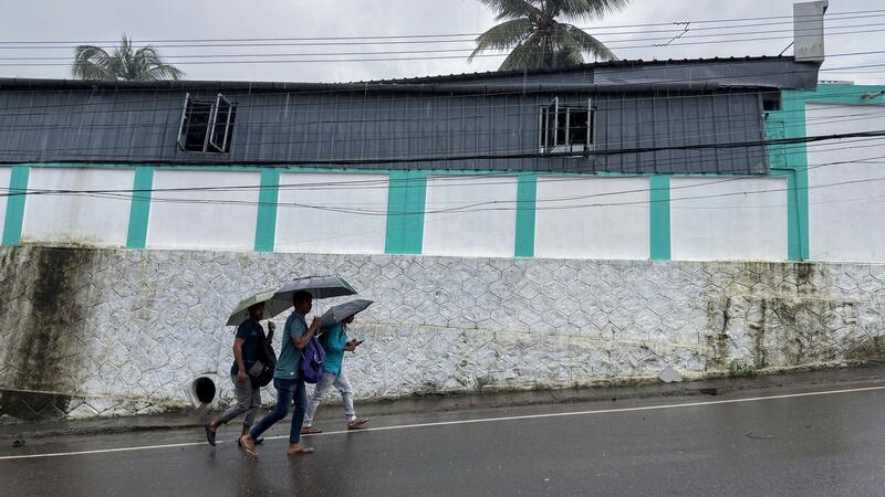 Heftiger Regen in Indien - mit schlimmen Folgen für die Bevölkerung. (Foto aktuell)
