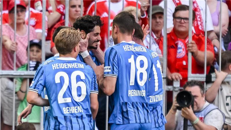 Heidenheim kämpft aufopferungsvoll um die letzte Chance.