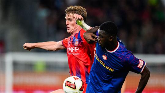Heidenheim und Kaiserslautern lieferten sich ein umkämpftes Duell.