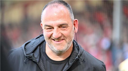 Heidenheims Trainer Frank Schmidt. (Archivbild)