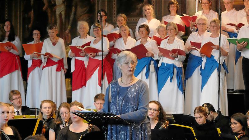 Symphonische Walpurgisnacht in Goslar mit der Carmina Burana Heidrun Heinke moderiert. Foto: Zietz