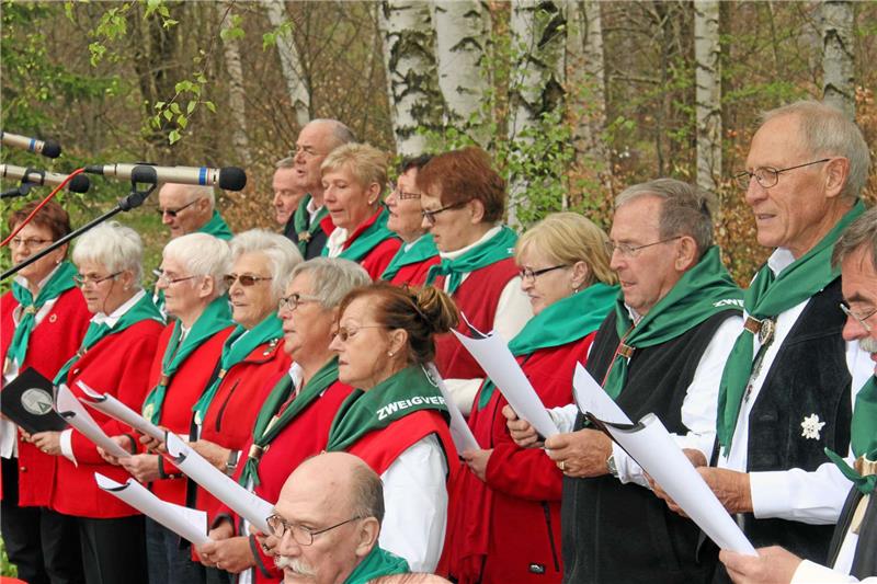Heimische Gewächse: die Remisesänger des Harzburger Zweigvereins.