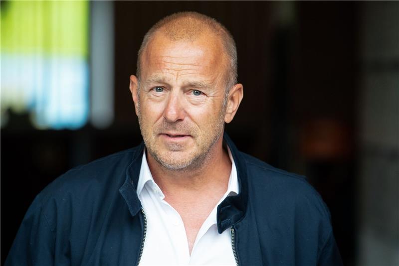 Heino Ferch, Schauspieler, bei einer Presseveranstaltung.