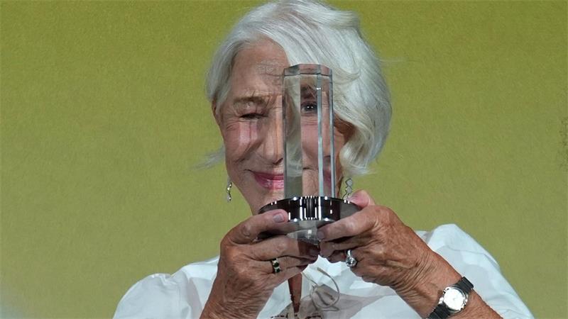 Helen Mirren in Hamburg mit Douglas Sirk Preis geehrt