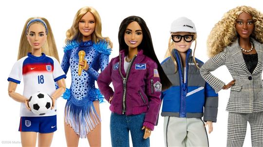 Helene Fischer als Barbypuppe - in einem typischen Bühnenoutfit. (Handout)