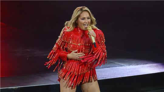 Helene Fischer startete ihre „360°“-Tour nach langer Bühnenpause in Dresden.