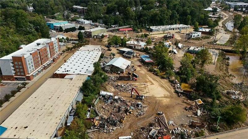 Sturm „Helene“ sorgt für medizinische Engpässe „Helene“ hat den Bundesstaat North Carolina verwüstet. (Archivbild)