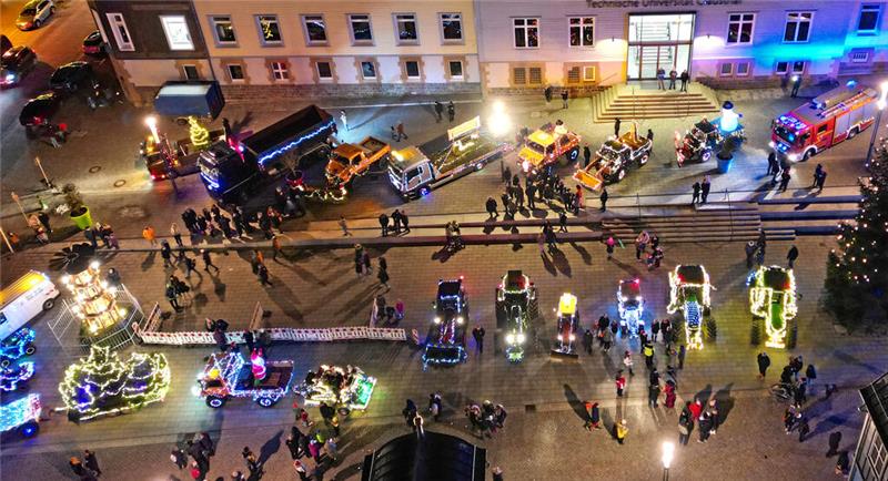 Hell erleuchten soll der Marktkirchenplatz auch in diesem Jahr.