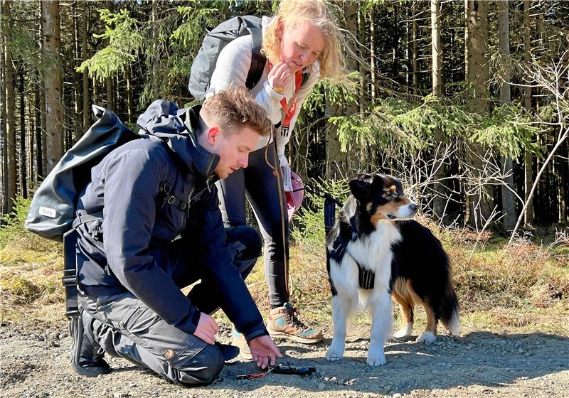 Hund und Mensch als Wettkampf-Team Herausforderungen für Mensch und Hund stellen sich bei „The Game“ im Oberharz. Fotos: Tourist-Informationen Oberharz