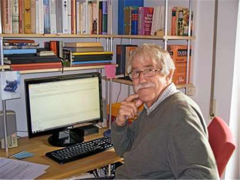 Herbert Günther kommt im September zur Verleihung des Jugendliteraturpreises „Harzburger Eselsohr“ in das Bündheimer Schloß. Foto: Privat