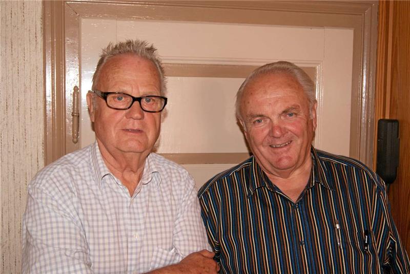 Hermann Eilert (li.) und Erich Heine behalten ihre Ämter.  Foto: Ciszewski