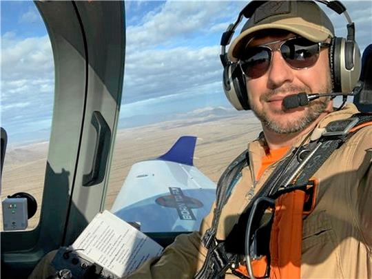 Heute arbeitet Nick als Fluglehrer in den USA. Foto: Privat