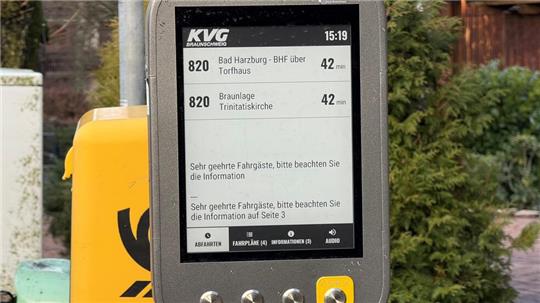 "Hilde" steht für „Haltestelleninformationen intelligent, leicht, digital und in Echtzeit“. Die neue Fahrplananzeige ist bereits an der Herzog-Wilhelm-Straße in Braunlage installliert und zeigt derzeit an, dass der Bus jeweils eine Minute nach der vollen Stunde in Richtung Bad Harzburg fährt.