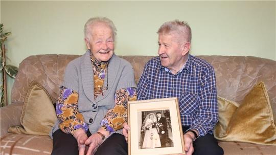 Hildegard und Werner Winkler feiern heute das Fest ihrer Eisernen Hochzeit.
