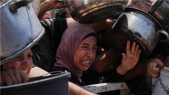 Hilfsorganisationen warnen vor einer Hungersnot im Gazastreifen. 
