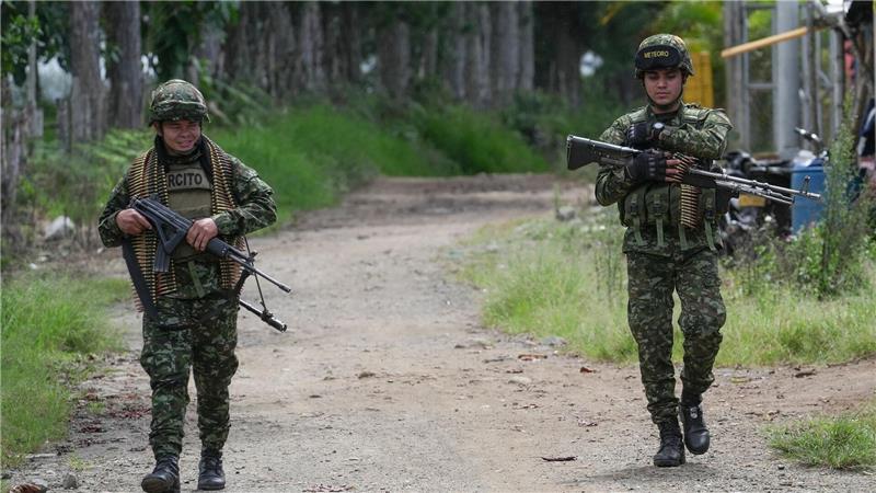 Bericht: Neun Soldaten bei Kämpfen in Kolumbien getötet Hinter dem Angriff dürfte eine Splittergruppe der Farc-Rebellen stecken. (Archivbild)