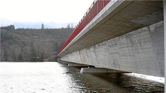 Hochwasser: Randvoll ist die Okertalsperre Ende 2023 gefüllt. Gegenwärtig gibt es Gerüchte, wonach mehrere Anteilseigner des Talsperrenbetreibers Harzwasserwerke darüber nachdenken, ihre Anteile zu verkaufen.  Foto: GZ-Archiv