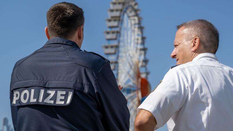Hohe Polizeipräsenz gehört zum Sicherheitskonzept.
