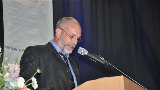 Holger Ritzke leitet das CvD-Gymnasium nach dem Weggang von Martin Ehrenberg kommissarisch.