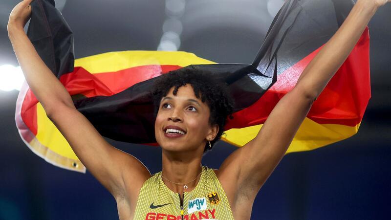 Weitspringerin Mihambo holt zum zweiten Mal EM-Gold Holte sich den EM-Titel im Weitsprung: Malaika Mihambo.