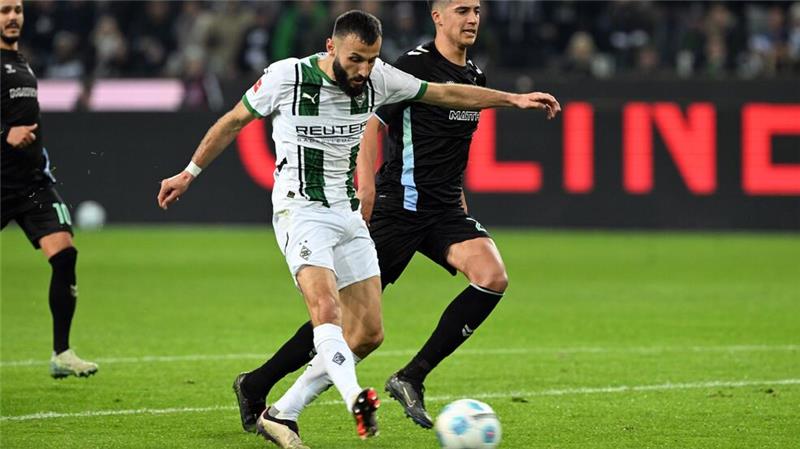 Gladbacher Sturmlauf beendet Werders Auswärtsserie Honorat erzielt das 3:0 für Borussia Mönchengladbach.