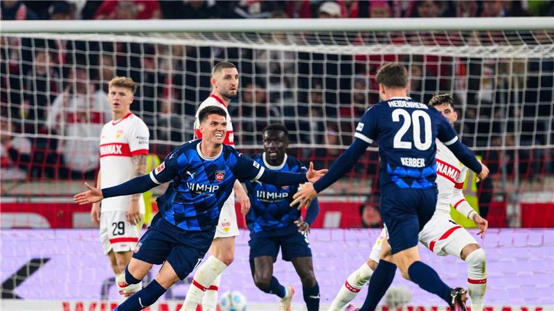 VfB kriselt weiter: Last-Minute-Tor bringt Heidenheim Sieg Honsak schockte die Stuttgarter.
