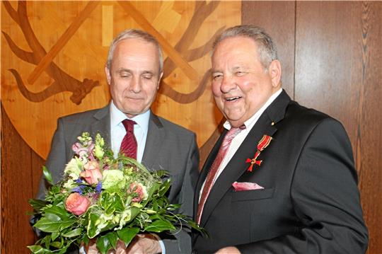 Horst Niedermeier (rechts). Foto: GZ-Archiv
