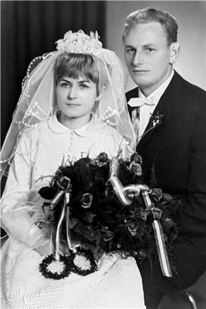 Bad Harzburger Paar feiert seine diamantene Hochzeit Horst und Heidi Matschek heiraten am 3. Oktober 1964.