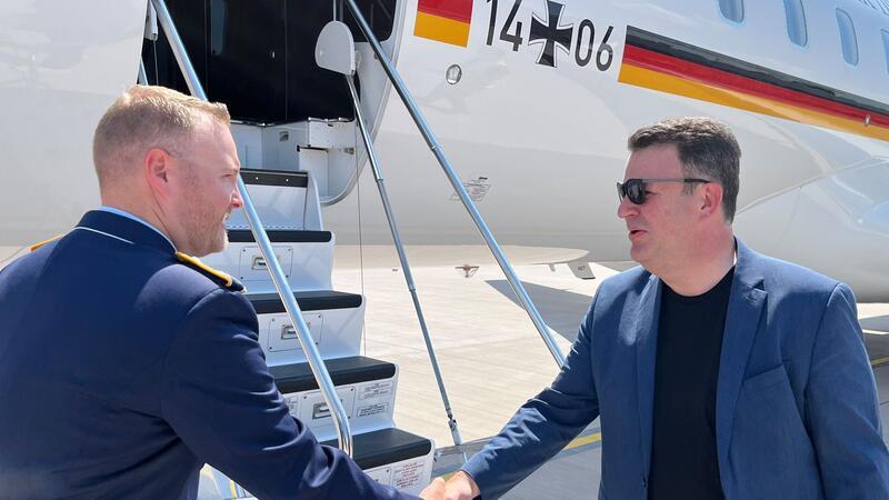 Deutsches Aufatmen nach Bidens Paukenschlag Hubertus Heil wird in Washington empfangen.