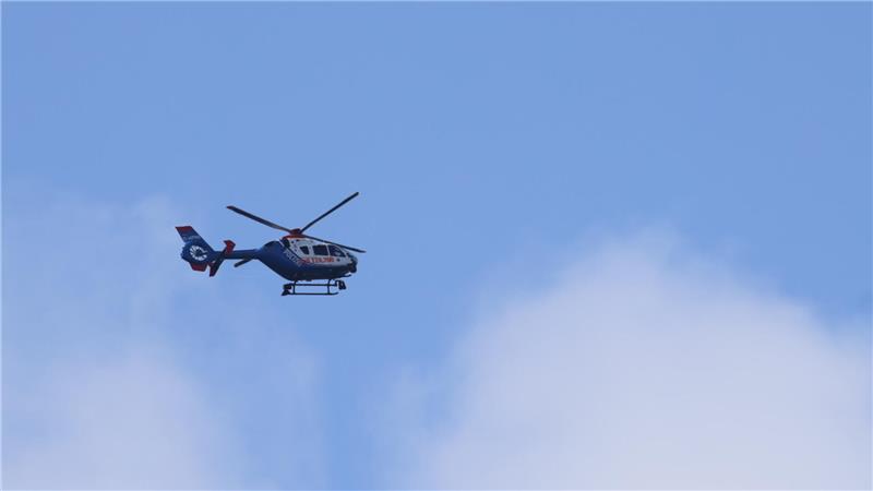 Hubschraubereinsatz in Goslar: Vermisst wurde eine Person aus einem Seniorenheim am Rammelsberg.