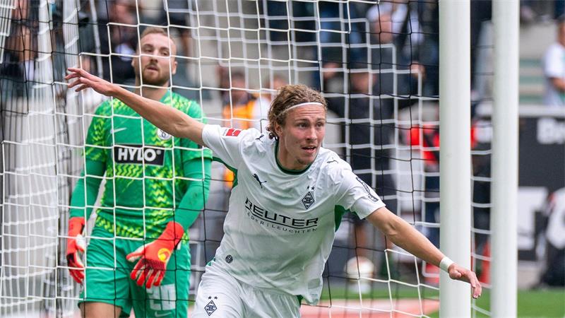 Elversberg besiegt nach Riesen-Comeback auch Gladbach Hugo Bolin traf doppelt.