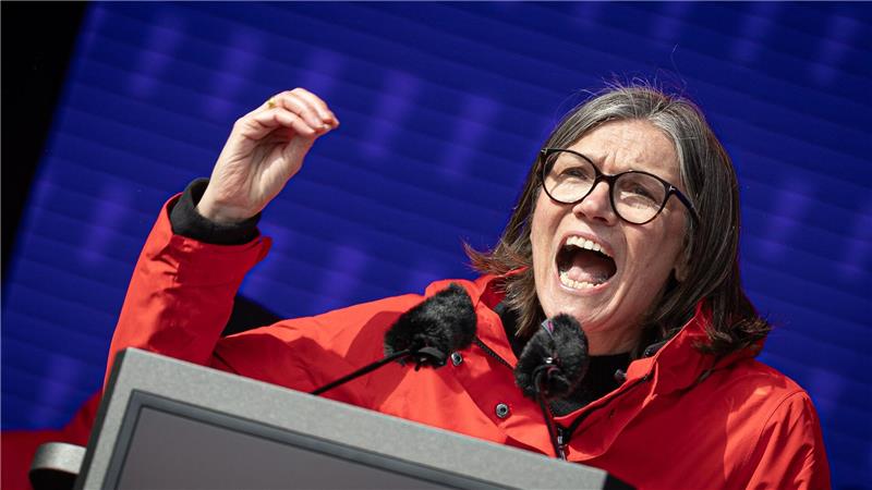 IG-Metall-Chefin Christiane Benner: „Ohne Industrie ist Deutschland ein armes Land.“
