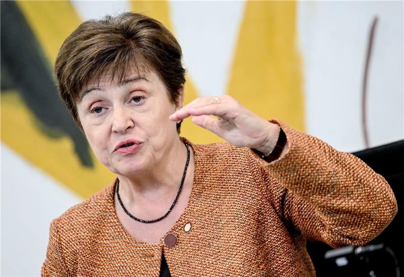 IWF-Chefin Kristalina Georgiewa: «Die Weltwirtschaft hat sich als bemerkenswert widerstandsfähig erwiesen».