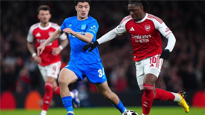 Ibrahim Maza ist einer von Leverkusens jungen Spielern, die laut Trainer Kasper Hjulmand große Fortschritte gemacht haben.