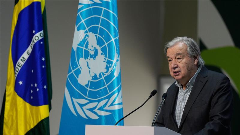 „Ich kann nicht so tun, als habe die COP30 alles Nötige geliefert“, sagte Guterres. (Archivbild)