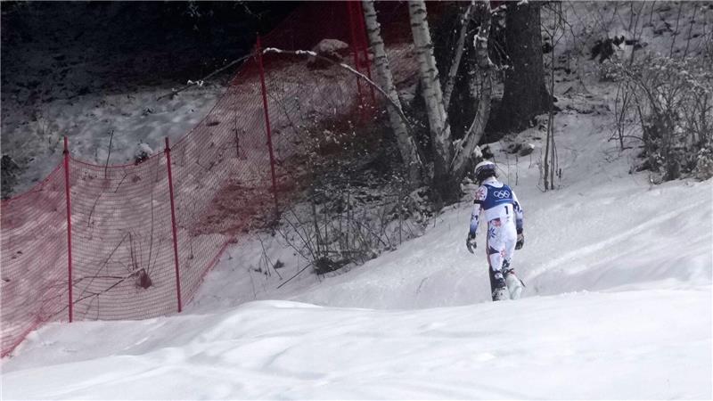 „Ich musste einfach weg von allem“: Der Norweger Atle Lie McGrath flüchtete nach seinem Slalom-Aus in den Wald. (Archivbild)