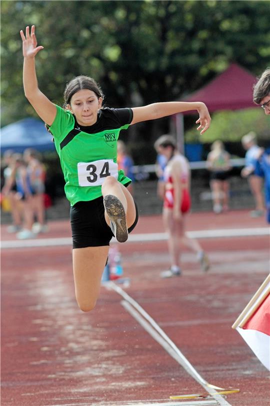 Nordharzer Leichtathleten verlieren Lust auf Wettkämpfe Ida Prause steigert bei den Landesmeisterschaften im Mehrkampf in allen Disziplinen ihre persönliche Bestleistung, wird aber dennoch Letzte.  Foto: Gietemann