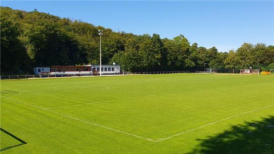 FC Groß Döhren gönnt sich Generalsanierung Idyllisch: So präsentiert sich der Hauptplatz des FC Groß Döhren, nachdem er auf Vordermann gebracht worden ist. Foto: Privat