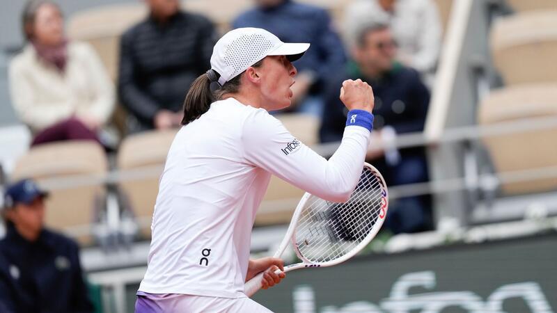 6:0, 6:0: Swiatek deklassiert Achtelfinal-Gegnerin in Paris Iga Swiatek ist bei den French Open souverän in die nächste Runde eingezogen.