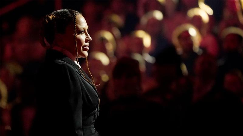 Madonna kehrt mit „Confessions II“ zurück ins Rampenlicht Ihr Auftritt bei den Grammy-Awards machte wegen ihres Aussehens Schlagzeilen. (Archivbild)