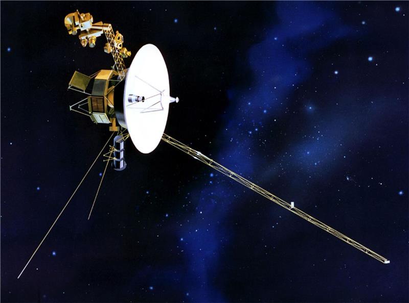 Nasa sucht Lösung für Kommunikationsprobleme mit „Voyager 1” Illustration zur amerikanischen Raumsonde «Voyager 1».