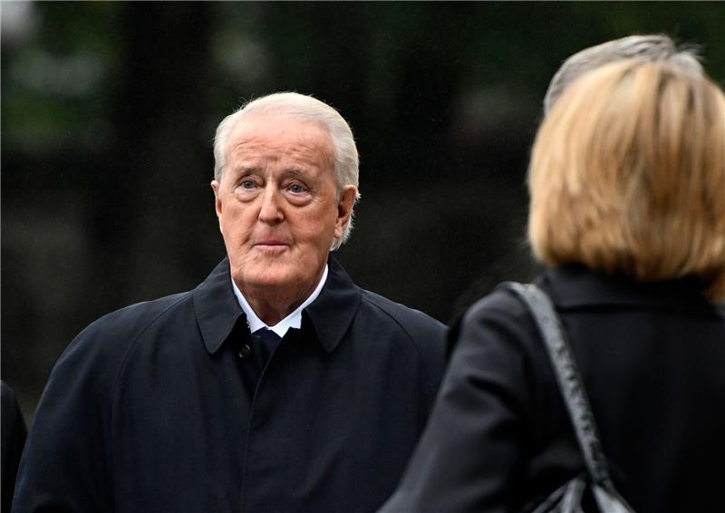 Früherer kanadischer Premier Brian Mulroney gestorben Im Alter von 84 Jahren gestorben: Brian Mulroney.