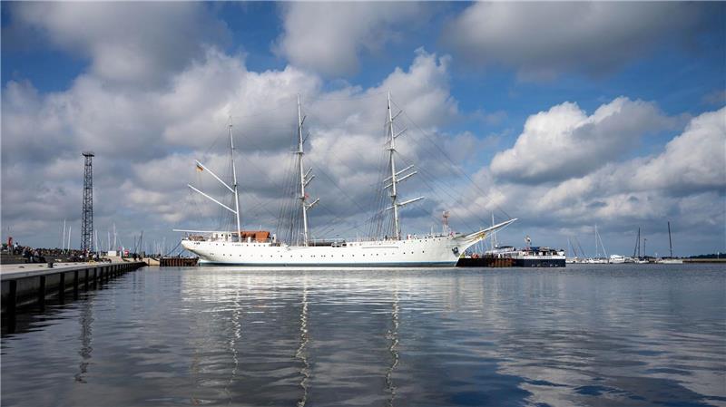 Im April soll die „Gorch Fock“ in Kiel auslaufen. (Archivbild)