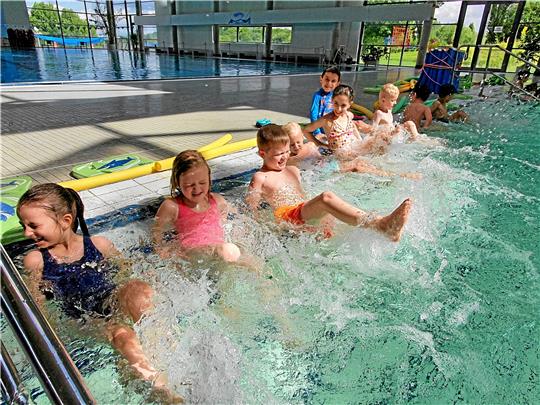 Im Aquantic, aber auch in Vienenburg werden weiterhin Kinder-Schwimmkurse angeboten.  Foto: Sowa