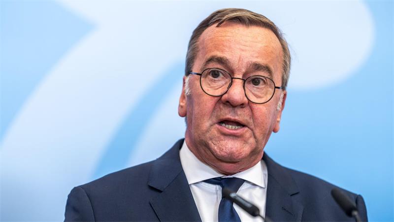 „Im Augenblick gibt es kein Szenario (...), dass der Korken schnell aus der Flasche kommt“, sagt Verteidigungsminister Boris Pistorius.