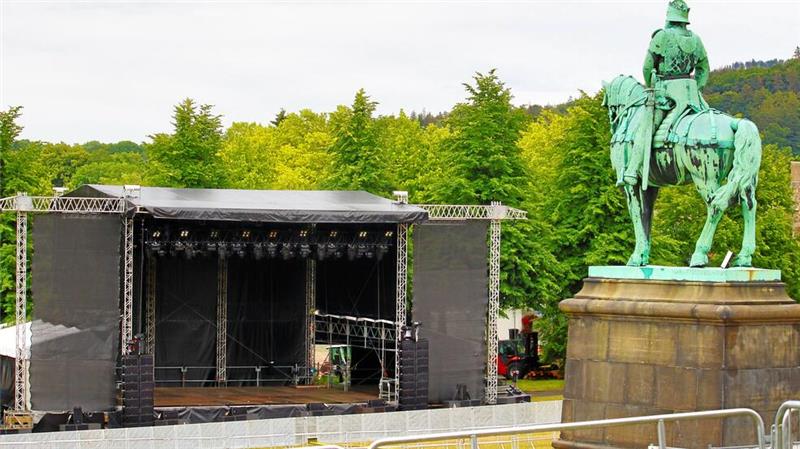 Kaiserpfalz-Open-Airs kehren nach Goslar zurück Im August 2025 wird wieder eine Bühne auf der Kaiserpfalzwiese aufgebaut.