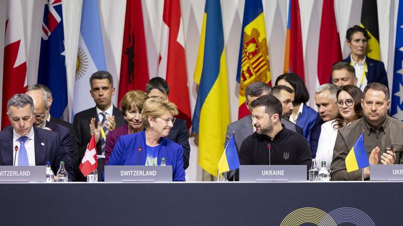 Krieg gegen die Ukraine: So ist die Lage Im Bürgenstock Resort in der Schweiz hat der Friedensgipfel für die Ukraine begonnen.