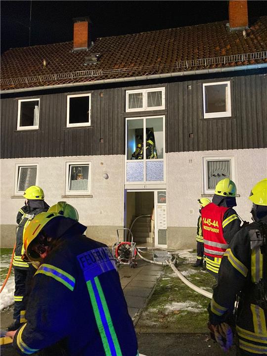 Im Einsatz waren die Feuerwehren aus Clausthal-Zellerfeld und Wildemann. Foto: Feuerwehr Clausthal-Zellerfeld